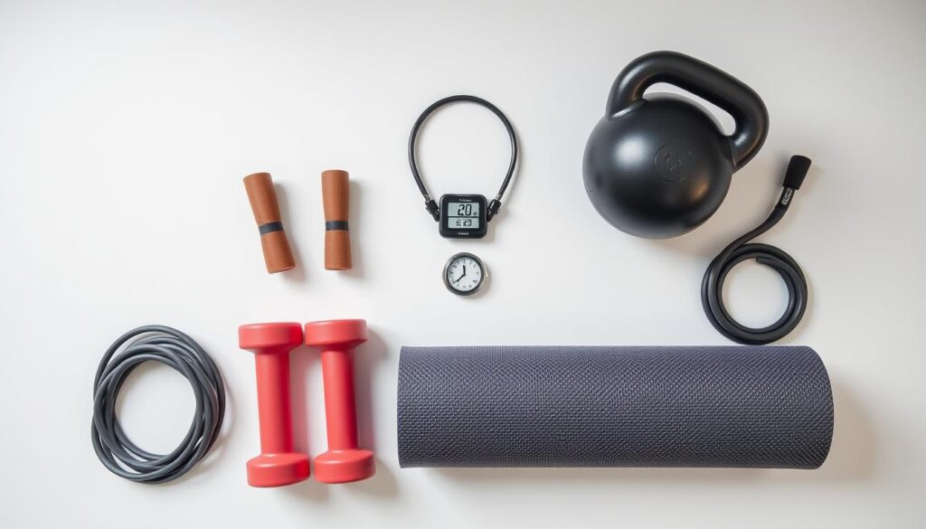 Peralatan minimalis untuk circuit training di rumah